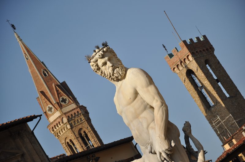 A statue in Piazza Della Signoria