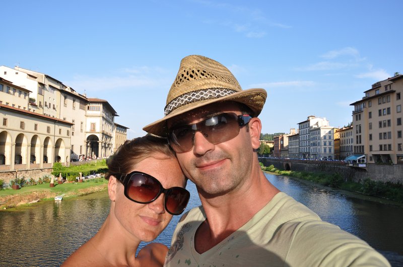 Us on Ponte Vecchio