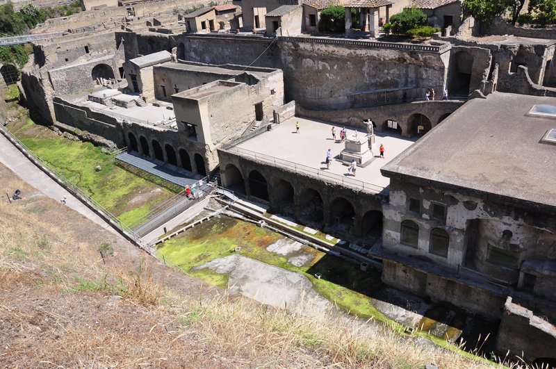 Where the sea used to meet Herculaneum