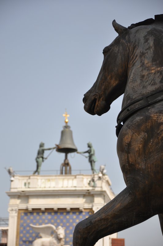 The horse on The Basilica