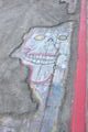 Even cracks in the road have artwork