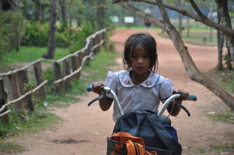 A Cambodian child