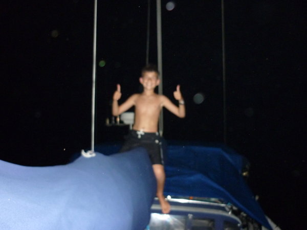 Andrew on the Mast