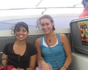 me and sukaman on boat over