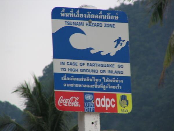 once again, thank goodness we were tsunami free