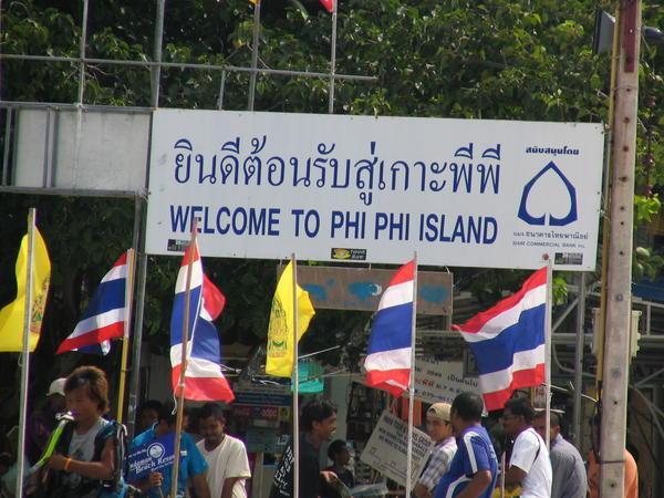 welcome to phi phi aka paradise