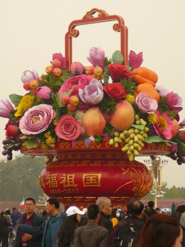 Beautiful basket for National Day 