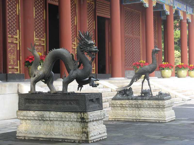 Statues in front of Summer Palace