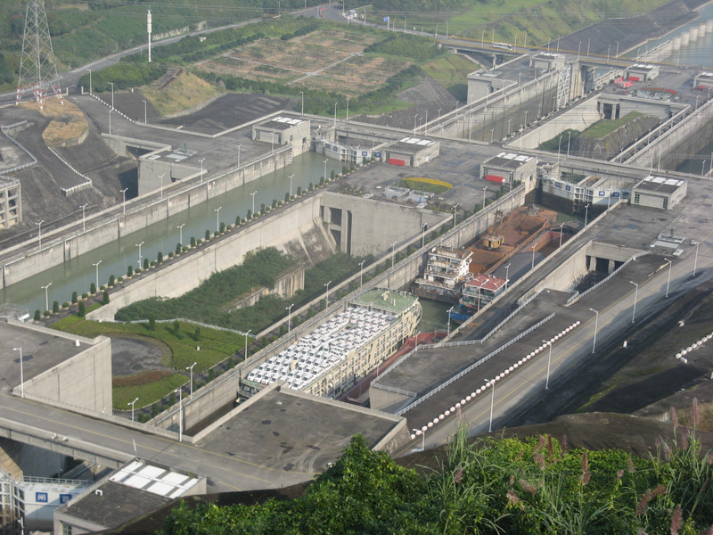 Locks at Three Gorge Dam