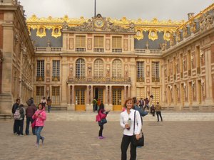 Outside Versailles