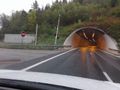 One of the 3 tunnels 