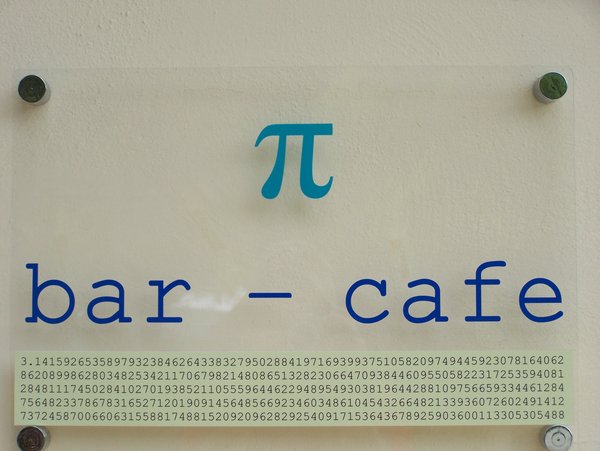 The Mathematician's cafe