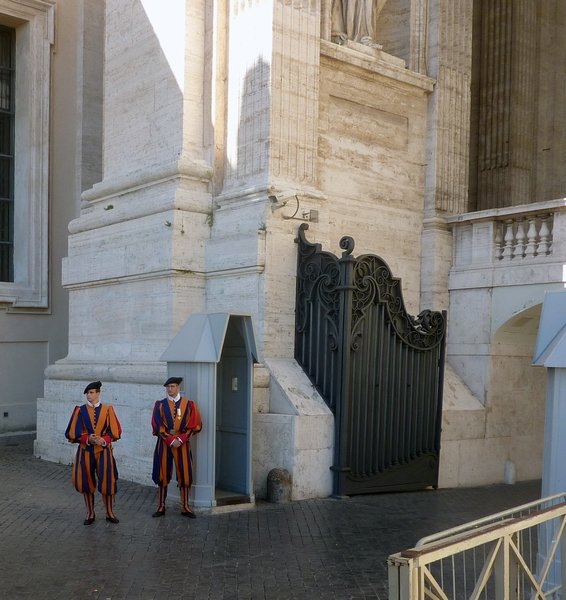 Swiss guards - The Vatican
