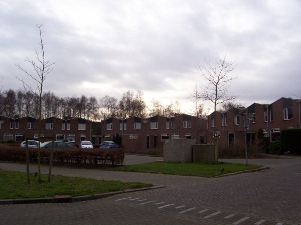 Typical complex of Dutch houses