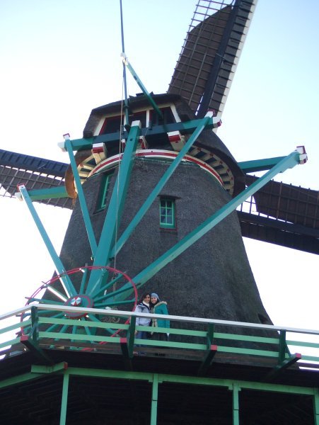 The only working coloured windmill in the world