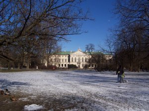 The Oldest public park in Warsaw