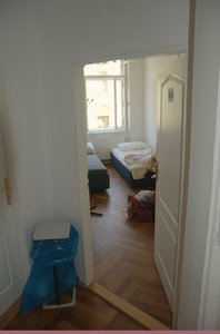 Our narrow-European standard hostel room