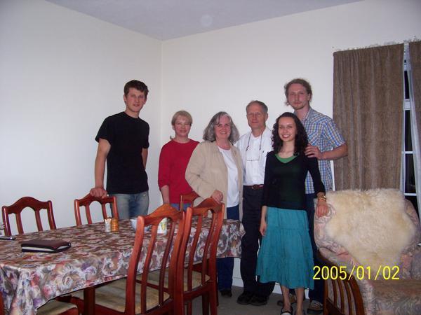 Kathy, Patty, Brother Doug, Konrad, Maciej