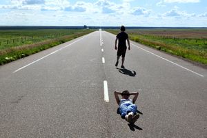Typical prairie highway