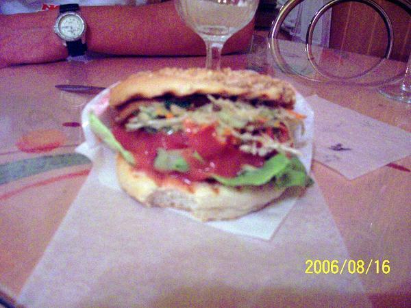 A really healthy polish hamburger!!!