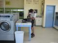 Doing the laundry