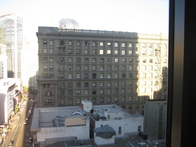 We can see Tiffany & Co, Saks 5th Avenue, Nordstrom, Bloomingdales, Macys from our room!