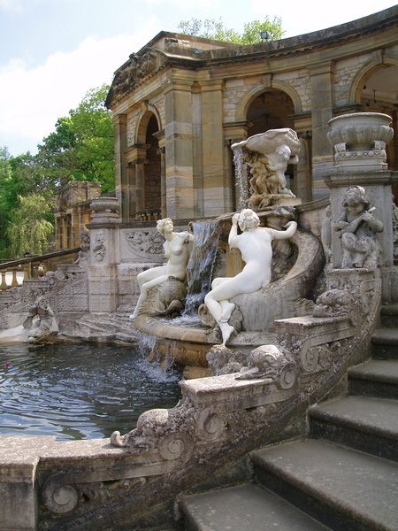 Replica of Trevi fountain in Rome 