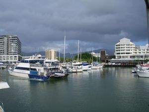view of the Cairns Port