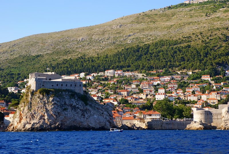 Dubrovnik - view from the sea