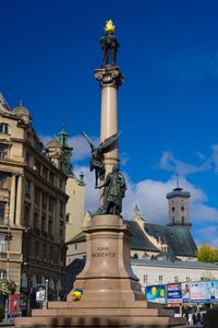 The Statue of Adam Mickiewicz