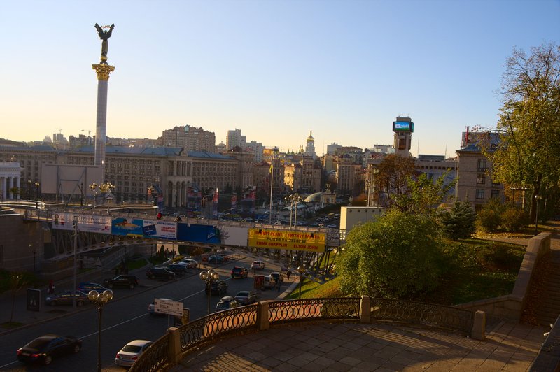 View of Maydan Niezalezhnosti