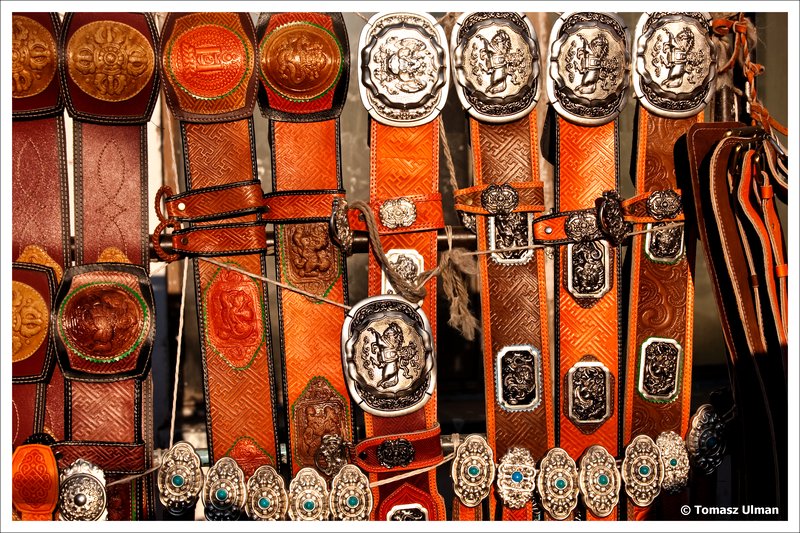 Traditional Mongolian Belts