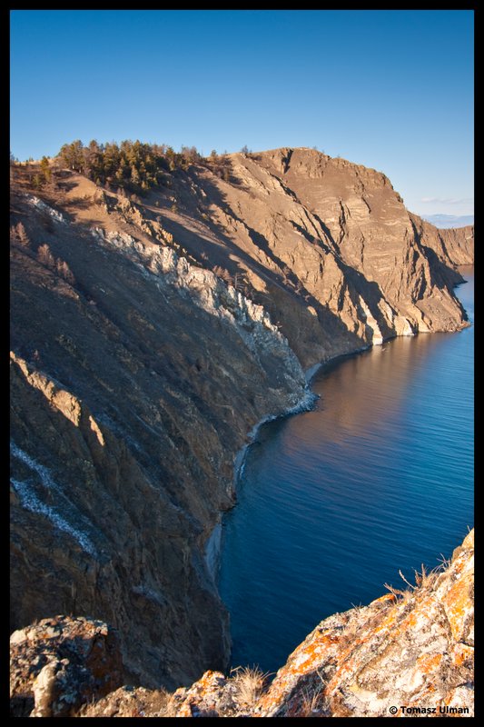 Olkhon cliffs