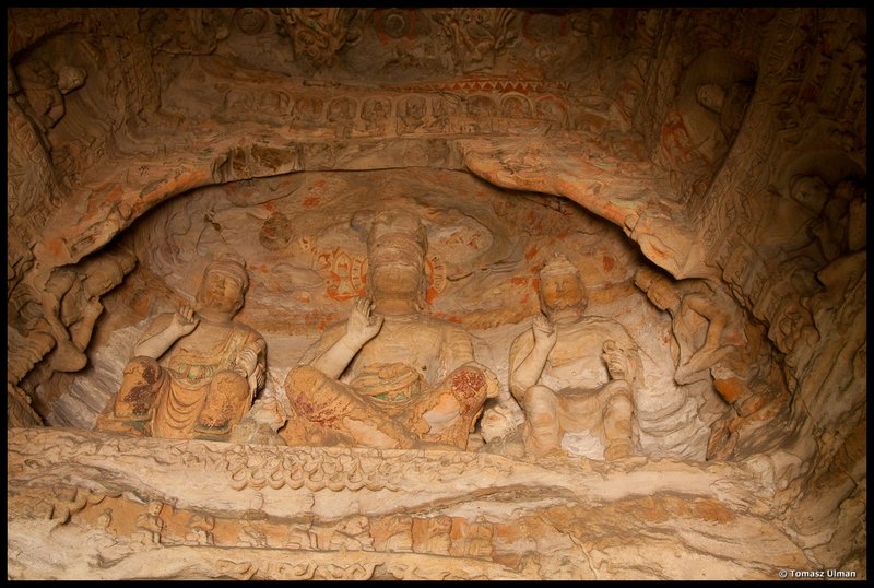 one of the grottoes