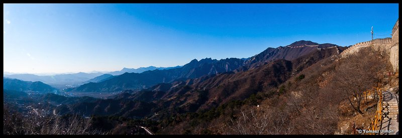 view from the Great Wall