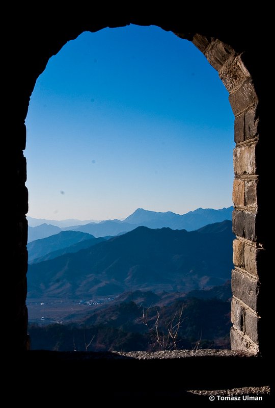 view from the Great Wall