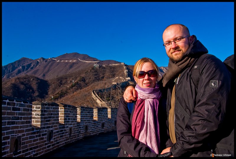 us on the Great Wall