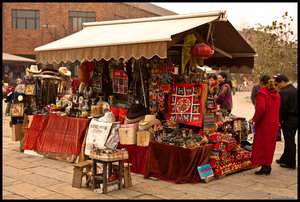 souvenir stall