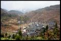 view over Dazhai village