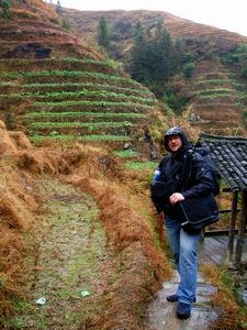 Tomek and the rice terraces