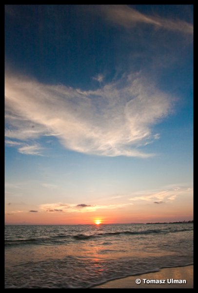 Sunset at Otres Beach