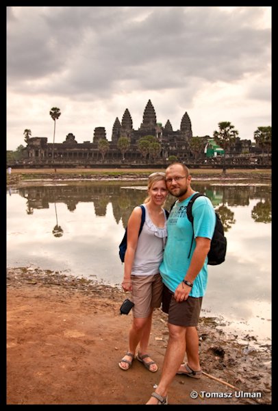 us and Angkor Wat