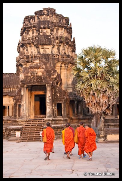entering Angkor Wat