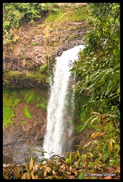 high waterfall