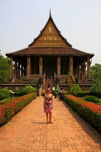 old temple in Vientiane