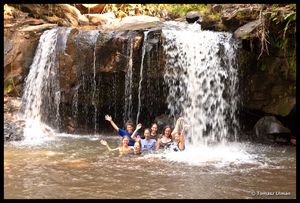 all of us at the end in a waterfall;-)