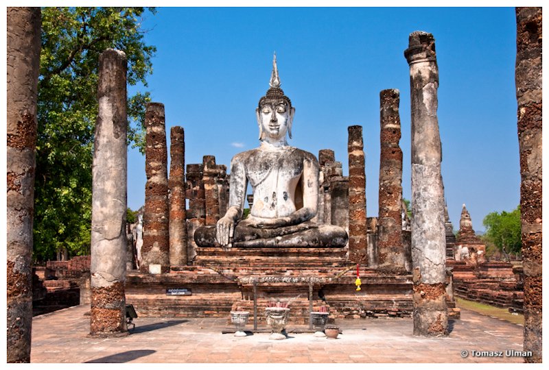 temple in Sukhothai Park