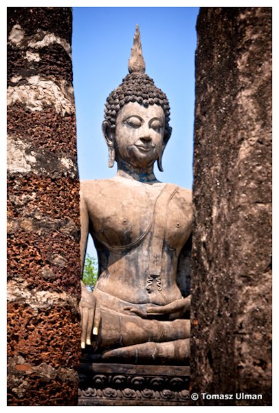 and another Buddha statue