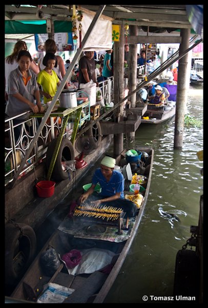 at floating market
