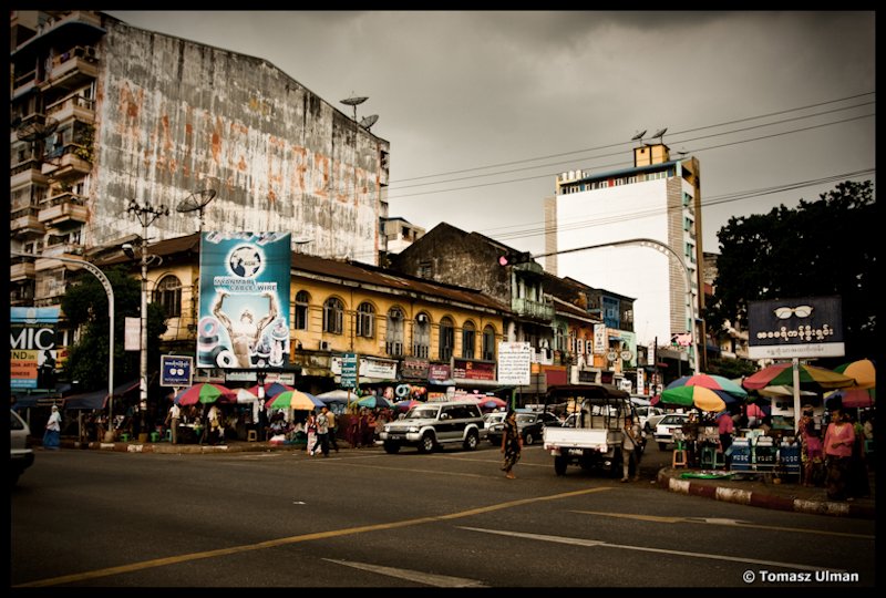 Street of Yangon